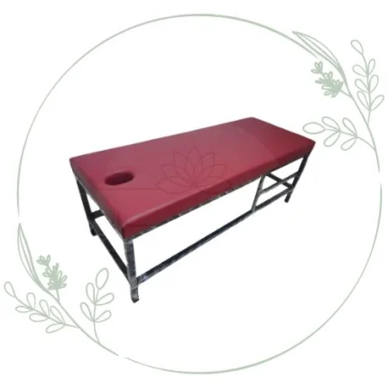 تخت ماساژ ثابت پایه فلزی مدل M571